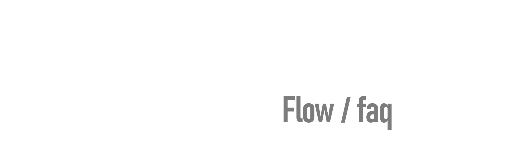 1日の流れ/よくあるご質問